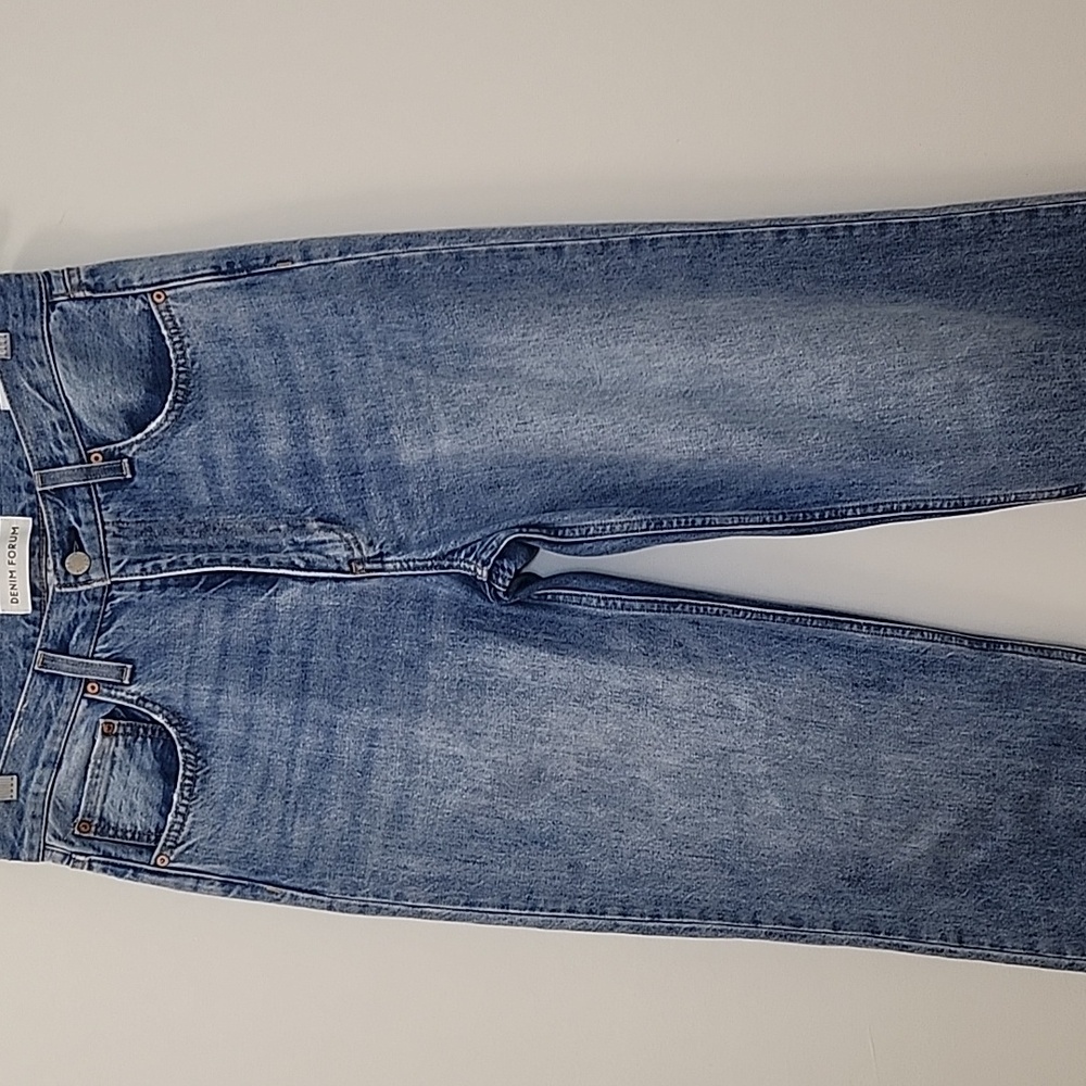Aritzia 100% Cotton Denim Forum The '90S Iggy Lo-Rise Baggy Jeans Size 27 - Picture 14 of 16